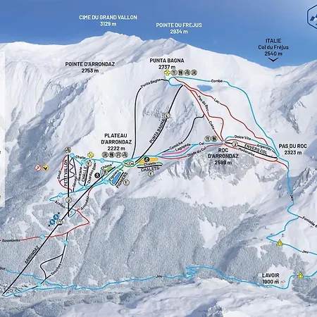 Apartamento Pied Des Pistes Avec Balcon à Valfrejus
